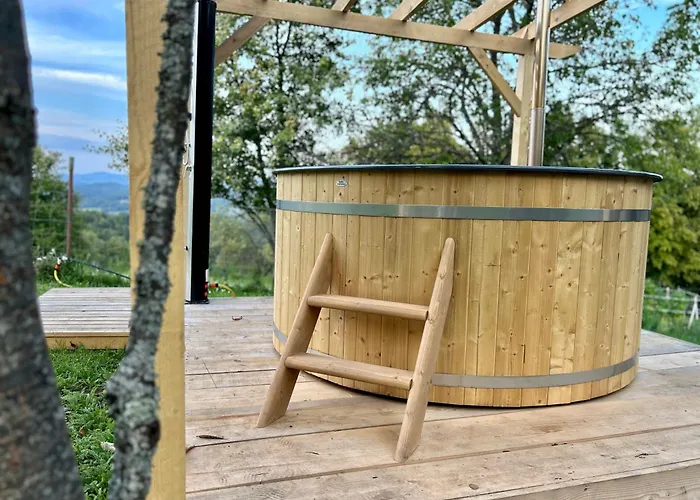 豪华帐篷 Glamping Brundo - Tents And With Sauna & Jacuzzi *