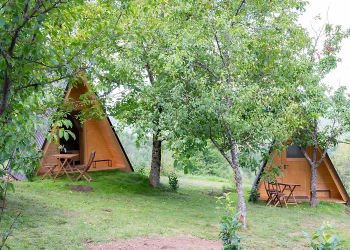 Glamping Brundo - Tents And With Sauna & Jacuzzi * Kostel